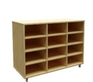 AWO-MOBI 12 COMP TRAY CABINET